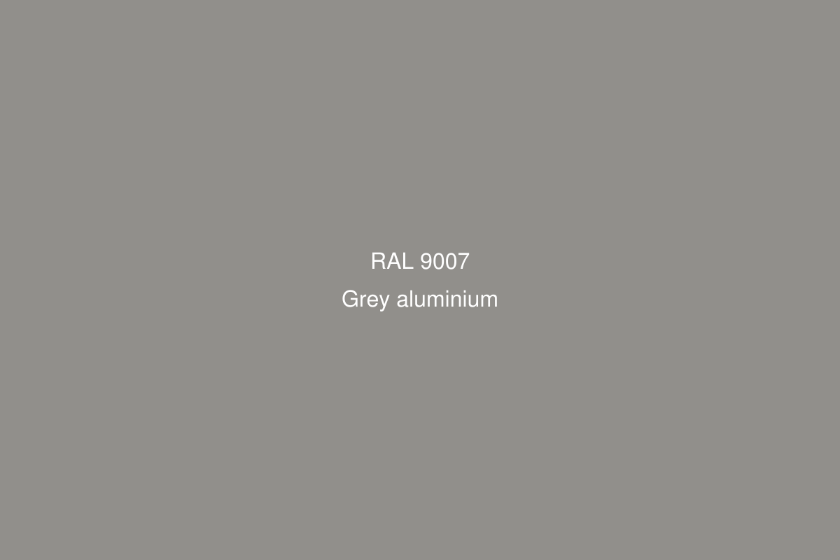 ral 9007 aluminium