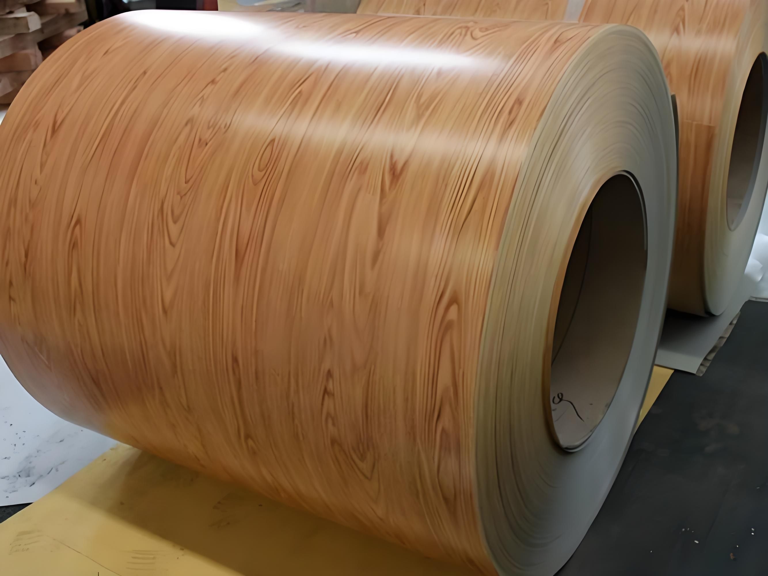 timber finish aluminium