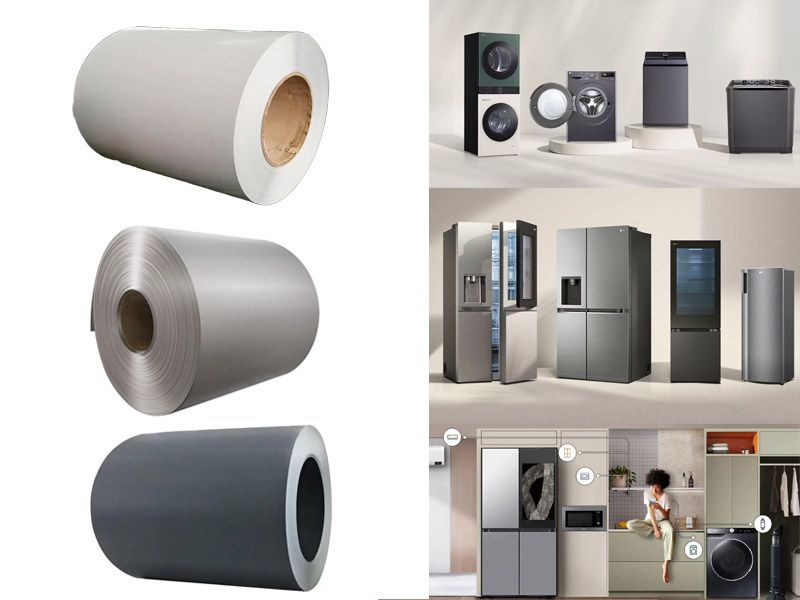 Color Coated Aluminum Coils For Home Appliances