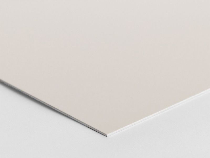 Off white painted aluminium sheets Off white painted aluminium sheets