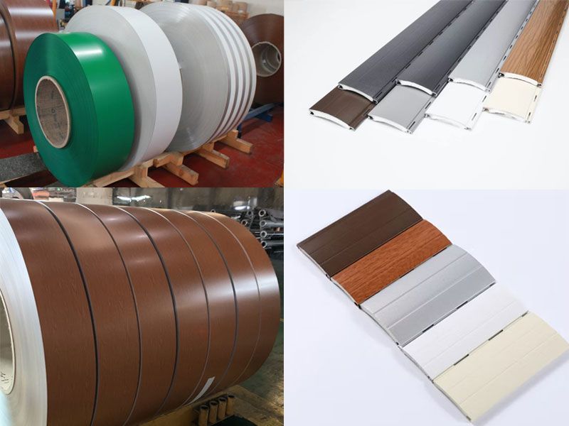 prepainted aluminum coil for roller shutter prepainted aluminum coil for roller shutter