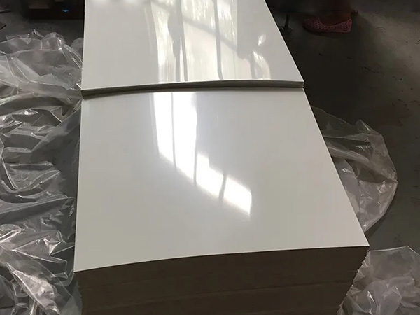 White Aluminum Sheet