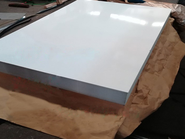 White Aluminum Sheet