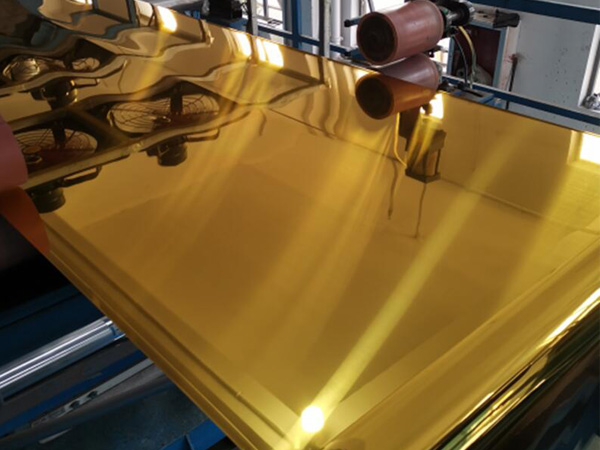Color Mirror Polished Aluminum sheet
