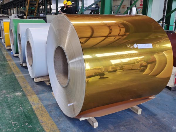 Color Mirror Polished Aluminum sheet