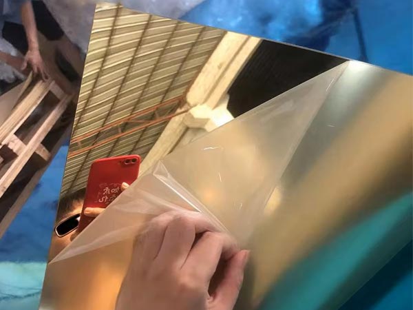 Color Mirror Polished Aluminum sheet